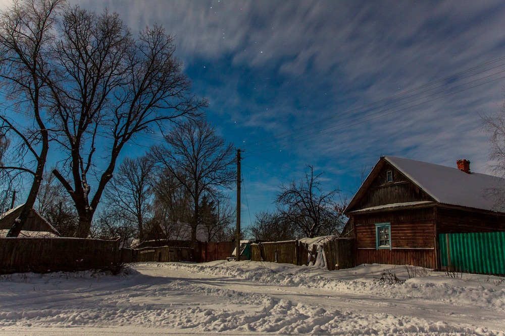 Фотографія Зимовий вечір в рідному селі 2 / Олексій Будник / photographers.ua