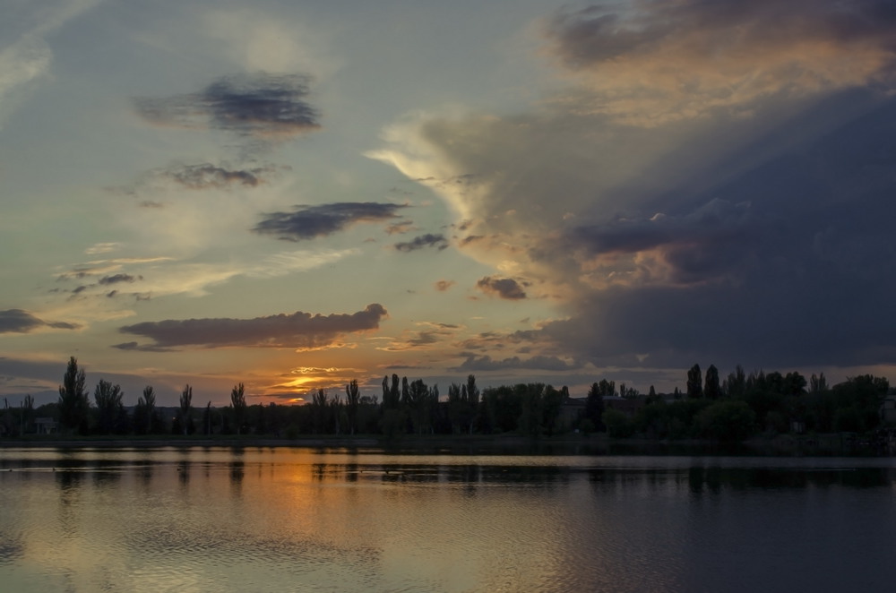 Фотографія Небо над озером / Олександр Санін / photographers.ua