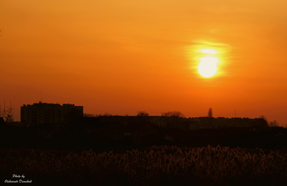 Фотографія Захід сонечка над рідним містом / Oleksandr Demchuk / photographers.ua