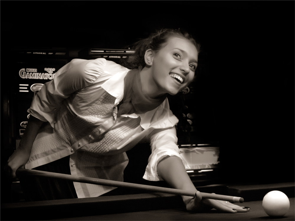 Фотографія девушка с азартом / Елена Шовкопляс / photographers.ua