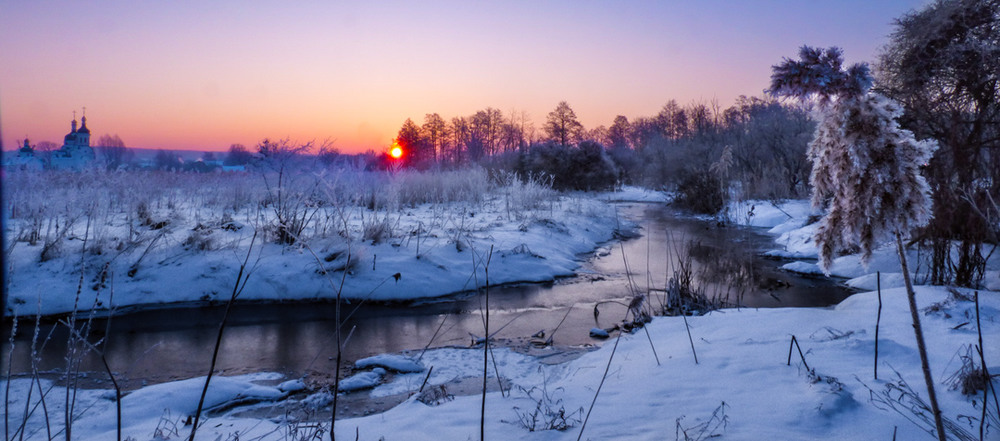 Фотографія У речки зимним морозным утром. / Валерий Изотов / photographers.ua