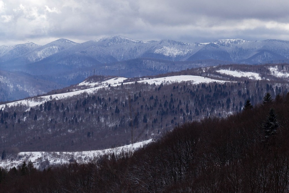 Фотографія погляд на Бескиди зі скелі Острий Камінь / Ігор Гвоздецький / photographers.ua