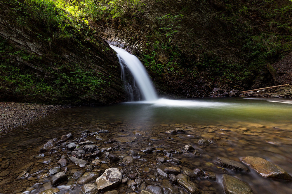 Фотографія Черник водоспад на річці Черник, Ґорґани, Карпати. / Ігор Гвоздецький / photographers.ua