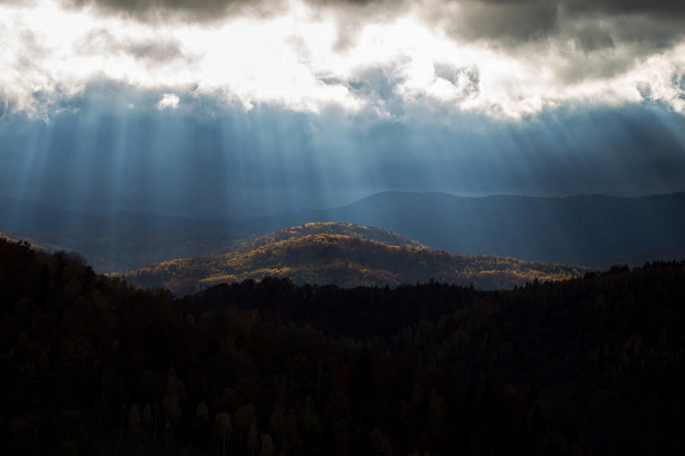 Фотографія пережарене небо і хмари акваріум Карпати / Ігор Гвоздецький / photographers.ua