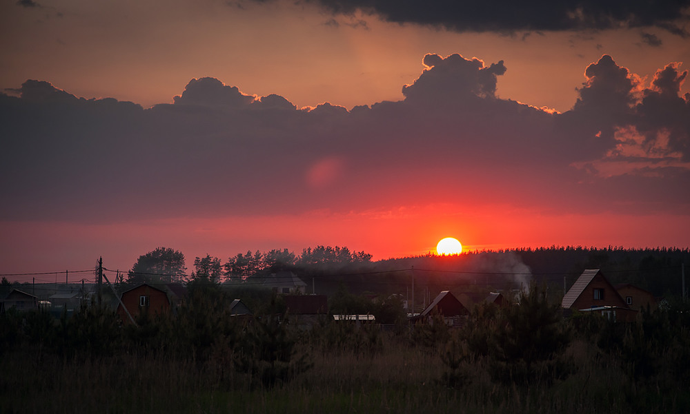Фотографія Дачный закат / Октай Гусейнов / photographers.ua