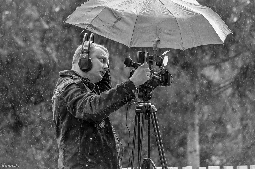 Фотографія Lone operator in the rain / Alex Kanarski / photographers.ua