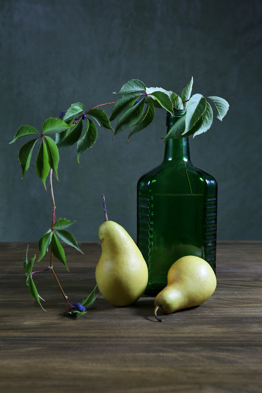 Фотографія Зелений та жовтий на брунатному / Алекс Сергіїв / photographers.ua