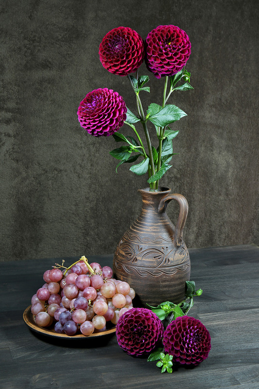 Фотографія Осінні квіти, чарівні жоржини! Всі розміри в них є і кольори. / Алекс Сергіїв / photographers.ua