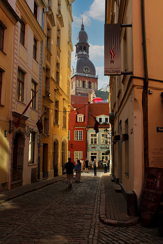 Фотографія Рига. Старе місто. Світло і тінь. / Алекс Сергіїв / photographers.ua