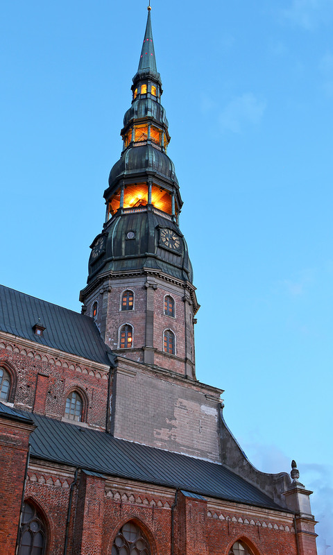Фотографія Шпиль церкви Святого Петра в Ризі Латвія / Алекс Сергіїв / photographers.ua