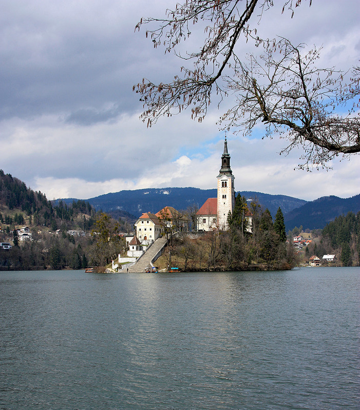 Фотографія Озеро Блед. Острів Blejski otok. Церква Успіння Богородиці. Словенія. / Алекс Сергіїв / photographers.ua
