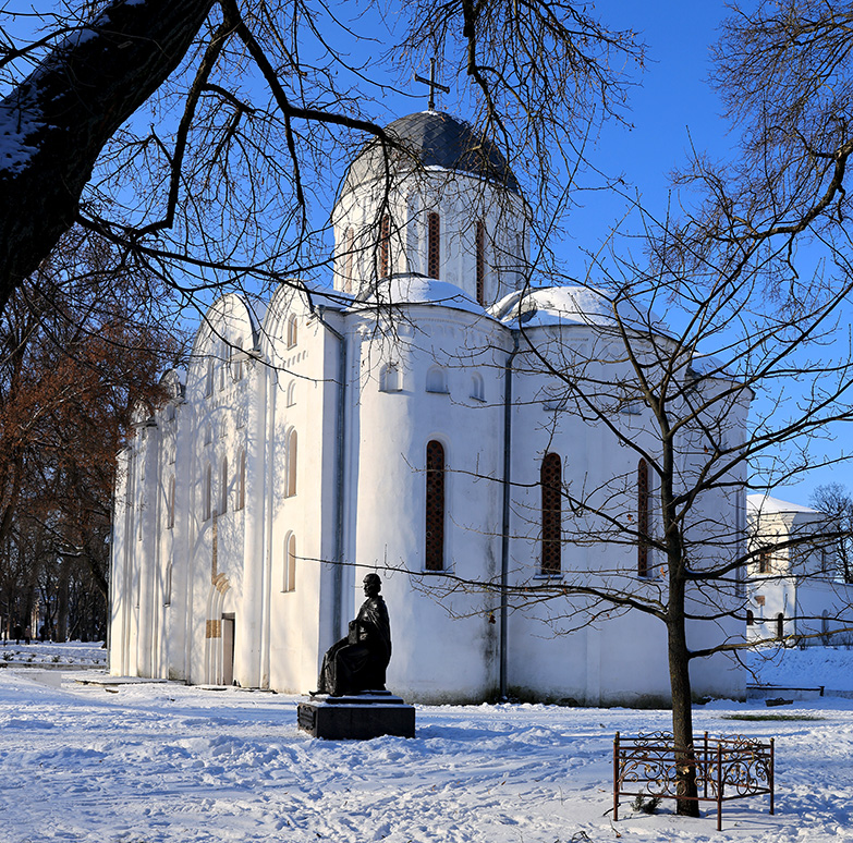 Фотографія Зима В Чернігові. Чернігівський Вал. Борисоглібський собор. / Алекс Сергіїв / photographers.ua