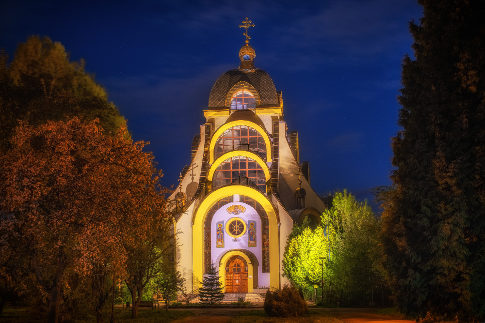 Фотографія Церква Бориса і Гліба в парку Боднарівка / Лис Павло / photographers.ua