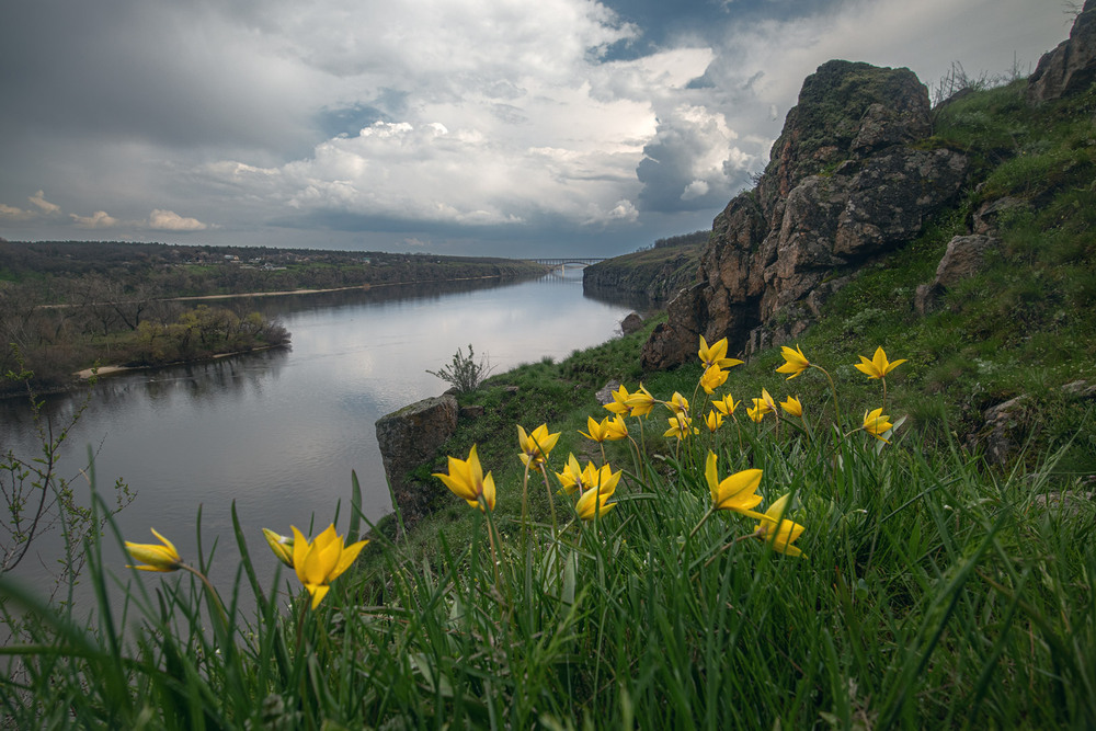 Фотографія На весняних скелях Старого Дніпра / Eugene Vik / photographers.ua