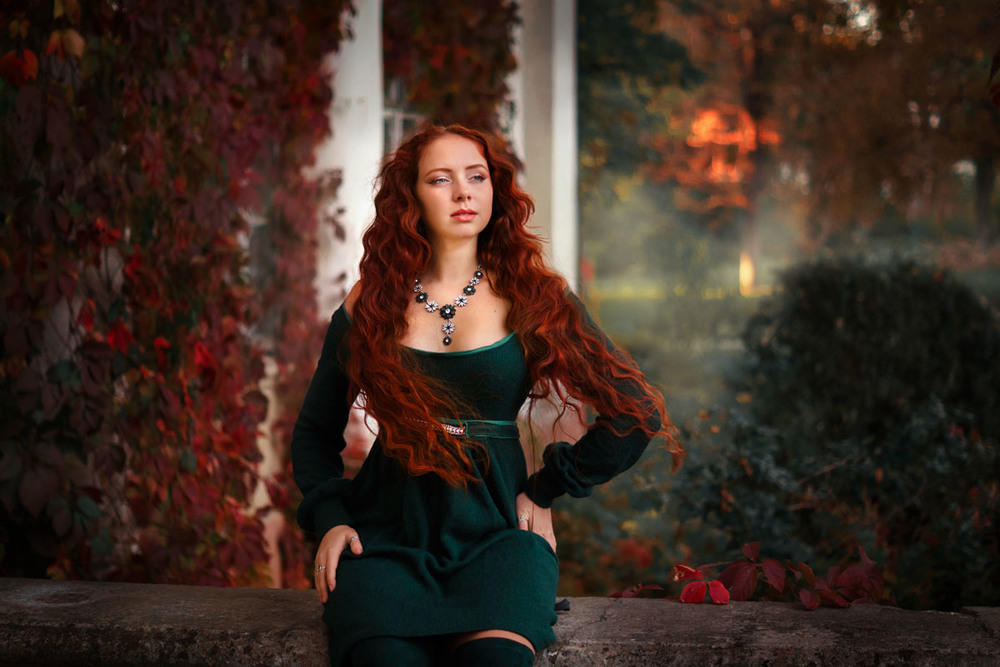 Фотографія Девушка-осень с душой акварельною... / Макарова Марина / photographers.ua