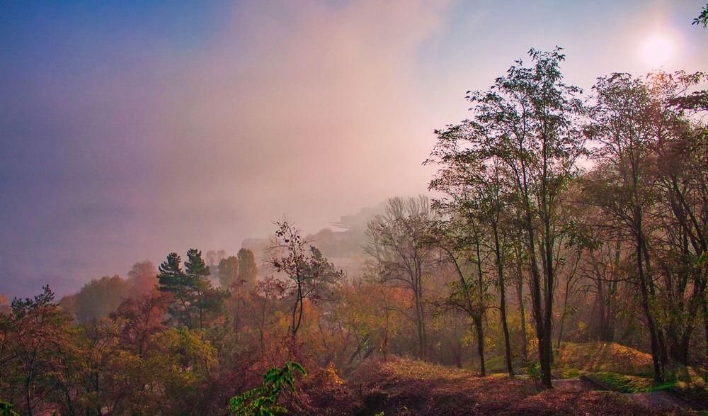 Фотографія Дріма на ситцевій подушці медове сонце поміж гір. / Volodymyr Shapoval VISt / photographers.ua