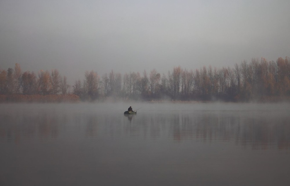 Фотографія Клубочуться тумани над водою / Volodymyr Shapoval VISt / photographers.ua