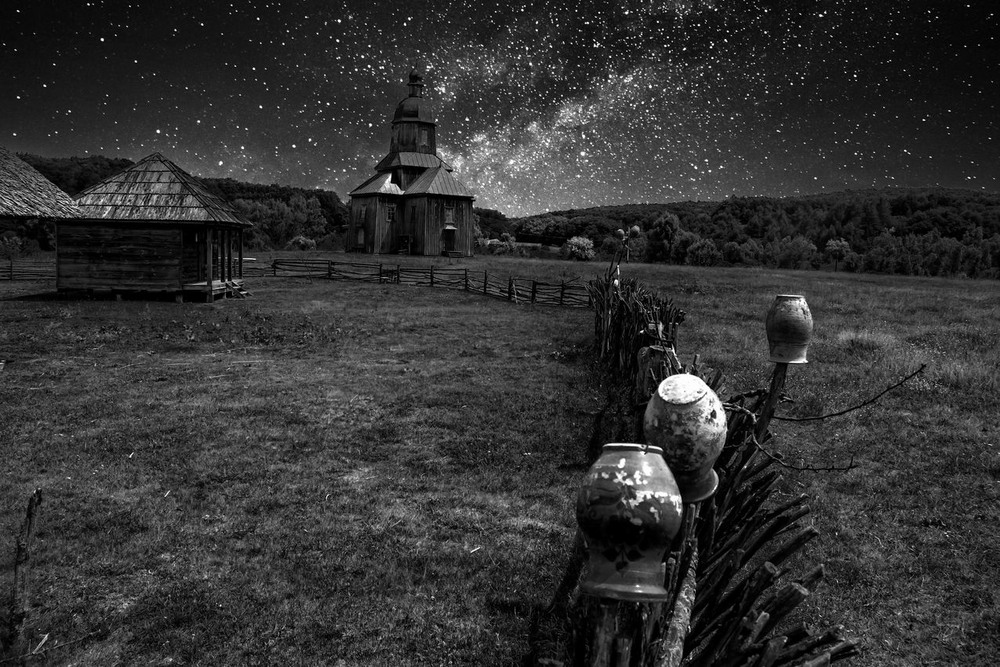 Фотографія Небо незміряне всипане зорями, що то за Божа краса. / Volodymyr Shapoval VISt / photographers.ua
