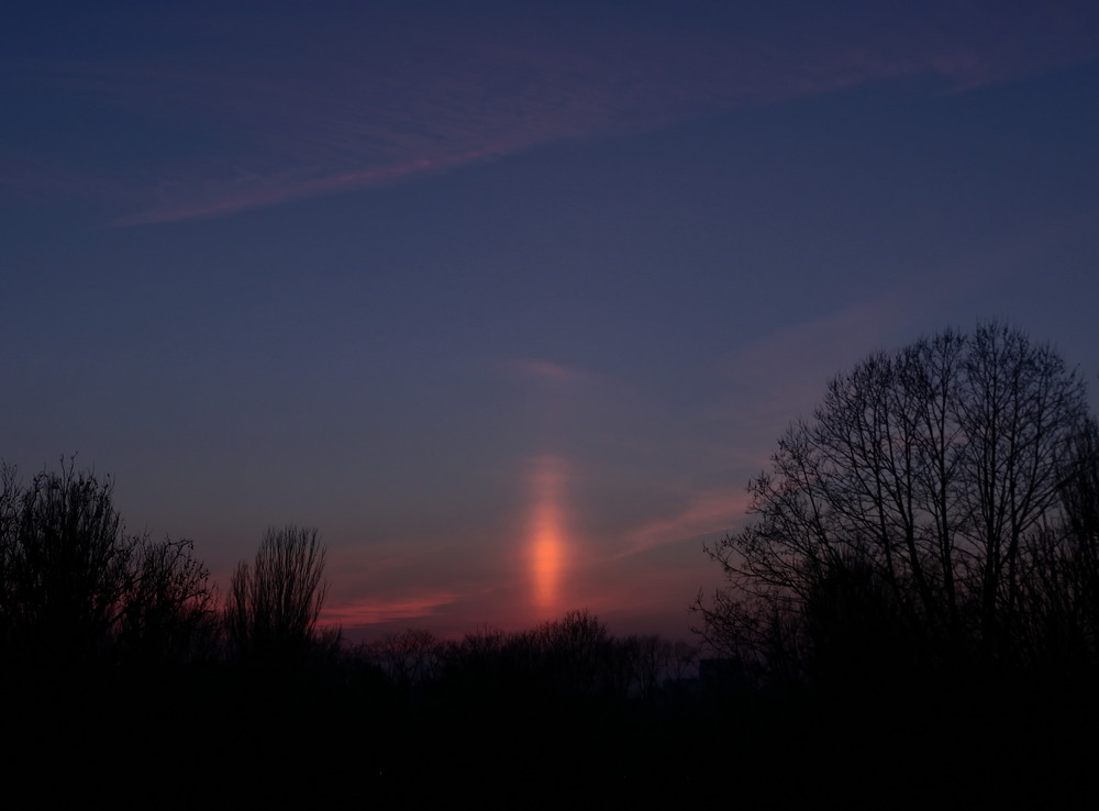 Фотографія Рідкісне явище (сонячний стовп) / Жанна / photographers.ua