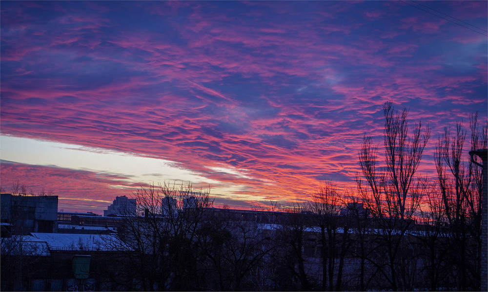 Фотографія "Захід сонця над містом" / Aleksandr Makiіchuk / photographers.ua