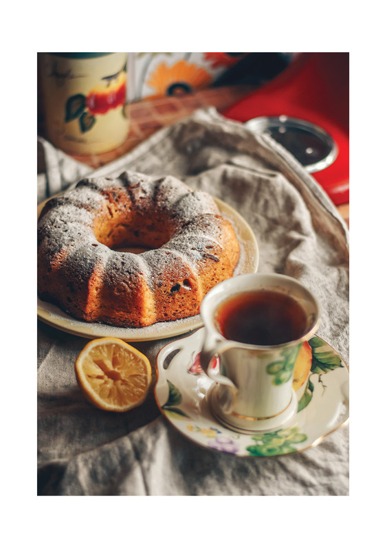Фотографія Вечерний чай с лимоном и кексом / Larissa / photographers.ua