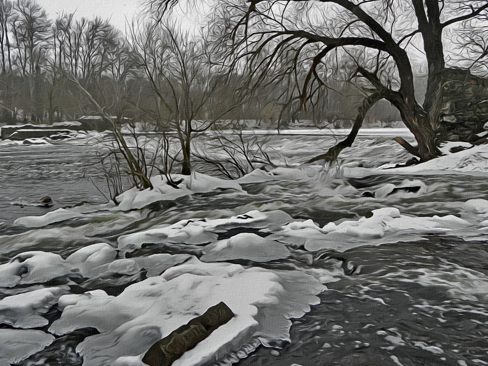 Фотографія Біля старого млина наприкінці зими / Ірина Кулікова / photographers.ua