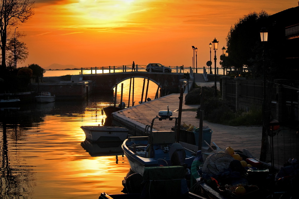 Фотографія Маламокко у золотих виблисках заходу / Ірина Кулікова / photographers.ua