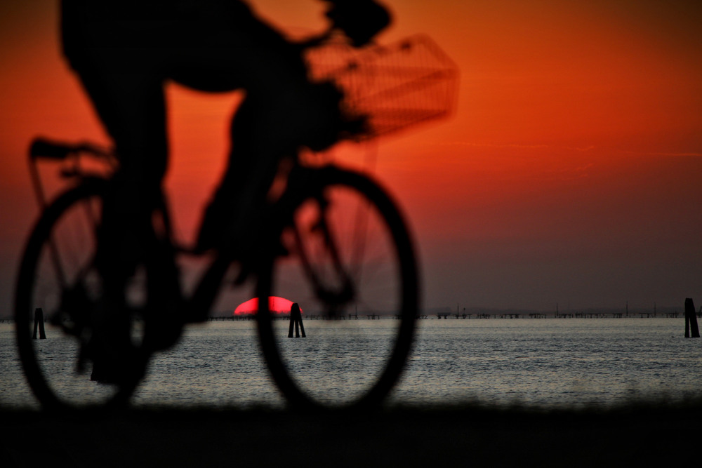 Фотографія Тандем із сонцем, що сідає / Ірина Кулікова / photographers.ua