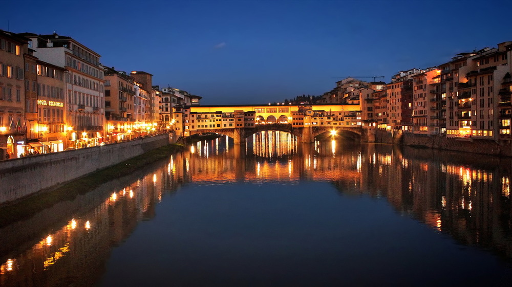 Фотографія Ponte Vecchio. Флоренція. Вечір.. / Ірина Кулікова / photographers.ua