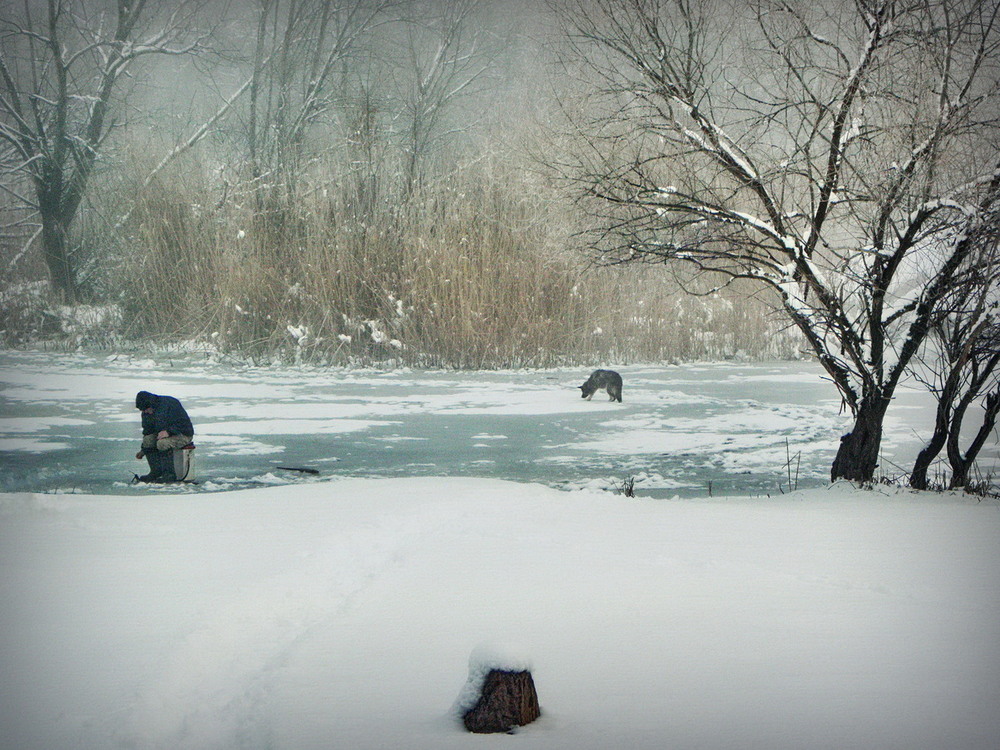 Фотографія Ілюстрація до зимового рибальства.. / Ірина Кулікова / photographers.ua
