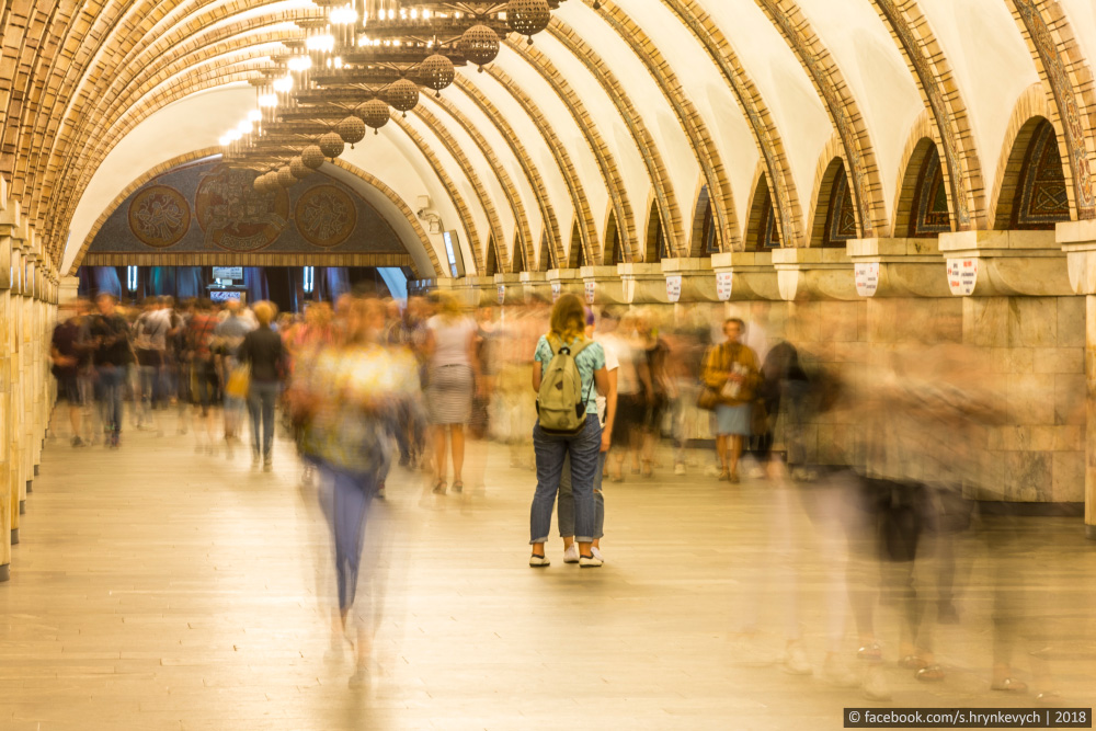 Фотографія На станции метро "Золотые Ворота" / Serhii Hrynkevych / photographers.ua