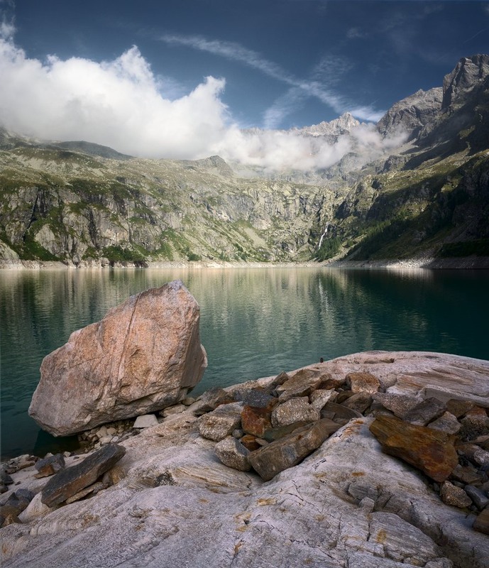 Фотографія Горное озеро в Италии / Alex Mozheiko / photographers.ua