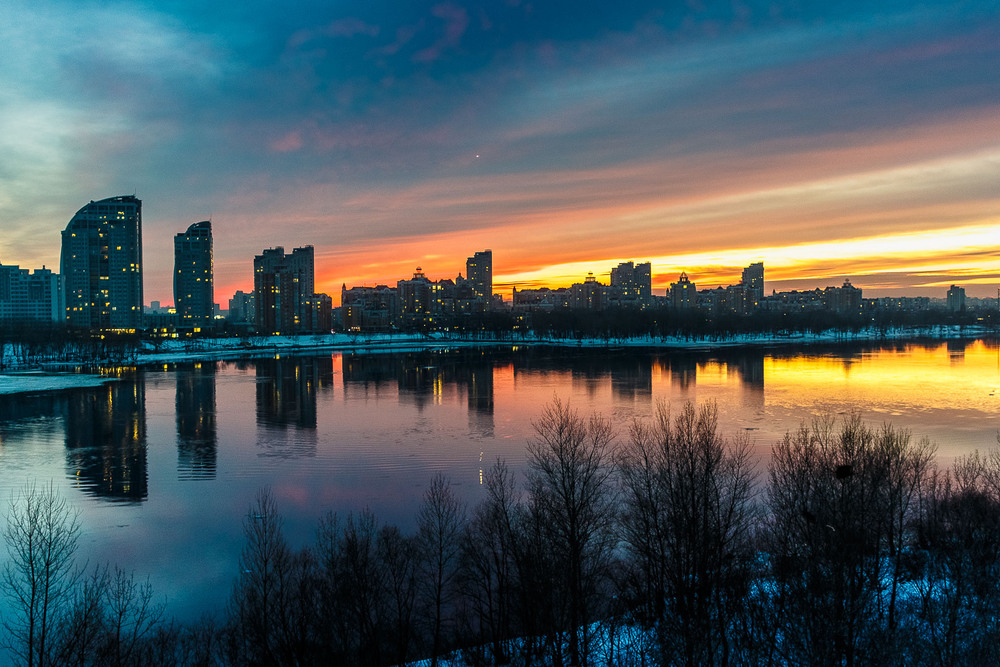 Фотографія Захід сонця. Київ 23.03.2018 / Андрій Косенко / photographers.ua
