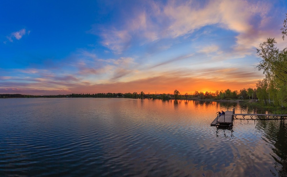 Фотографія Панорамний захід сонця / Андрій Косенко / photographers.ua