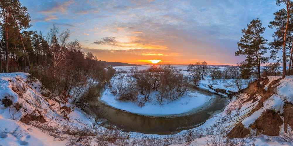 Фотографія Захід сонця на Високому березі / Андрій Косенко / photographers.ua