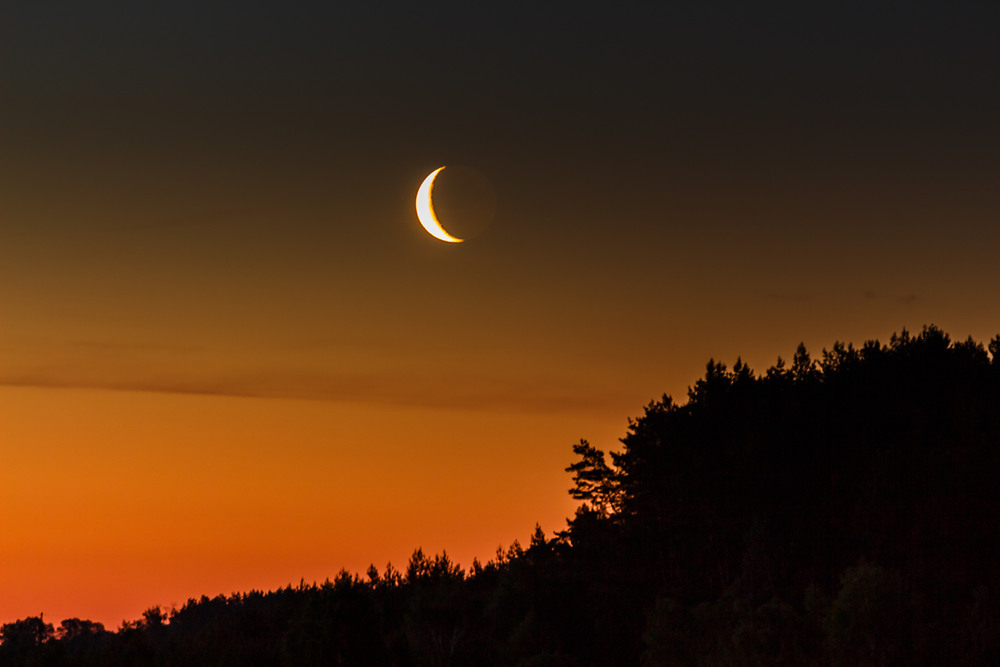 Фотографія Місяць на світанку. / Андрій Косенко / photographers.ua