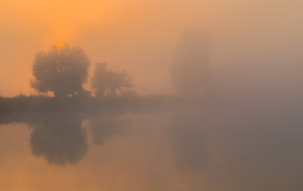 Фотография Загубилось сонце, у густому тумані / Андрій Косенко / photographers.ua