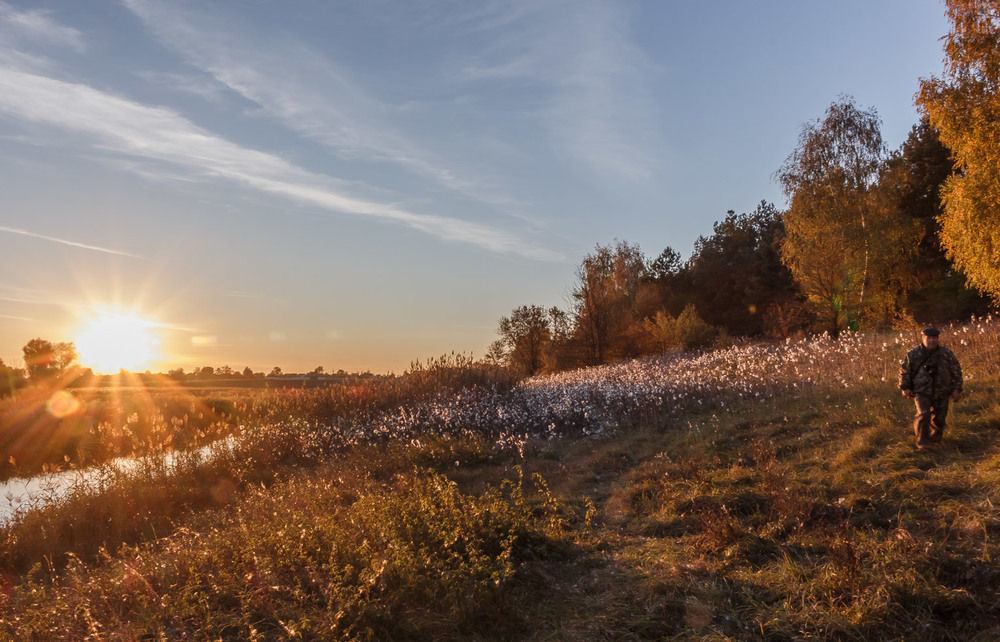 Фотографія Захід сонця з власником "Миколиних туманів") / Андрій Косенко / photographers.ua