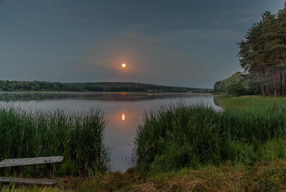 Фотографія Повний місяць на світанку. / Андрій Косенко / photographers.ua