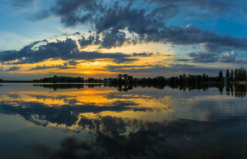 Фотографія Захід сонця. Панорама / Андрій Косенко / photographers.ua