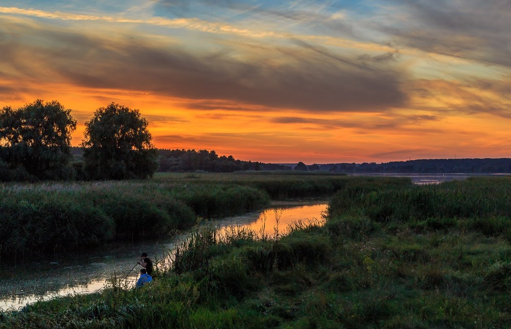 Фотографія Вечірні рибалки / Андрій Косенко / photographers.ua