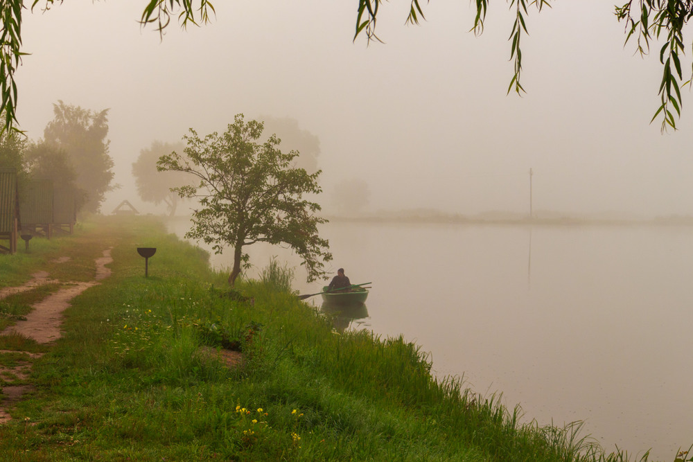 Фотографія Туманно на озері. / Андрій Косенко / photographers.ua