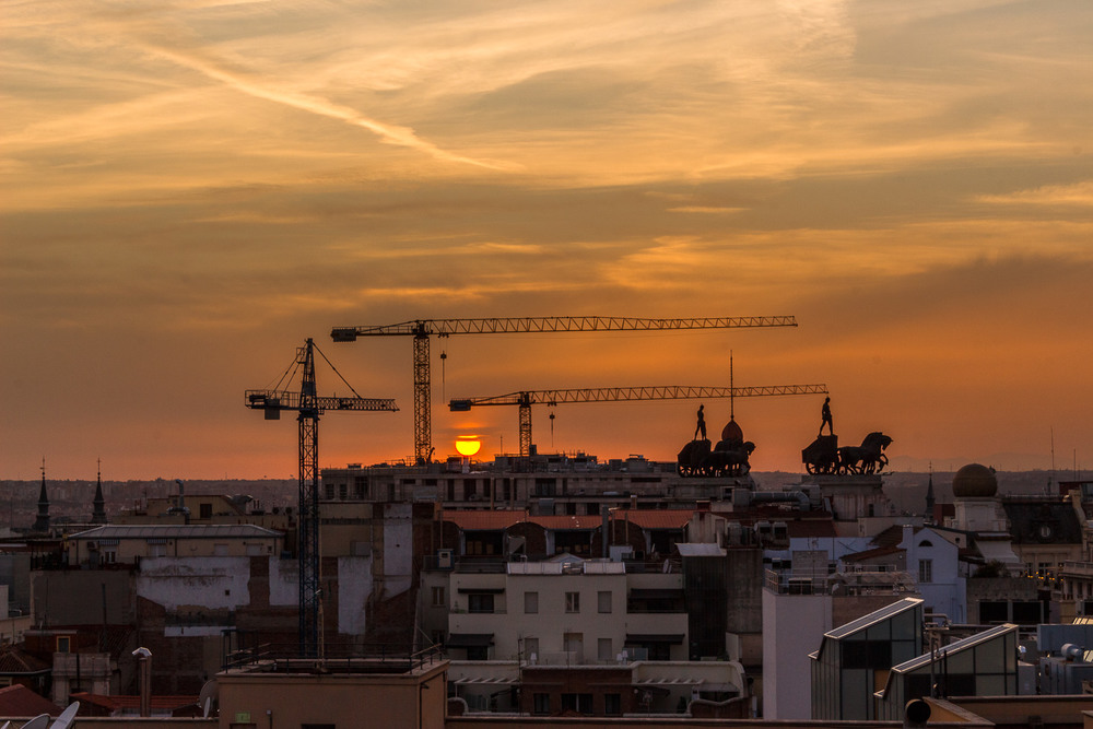 Фотографія Захід сонця. Мадрид. / Андрій Косенко / photographers.ua
