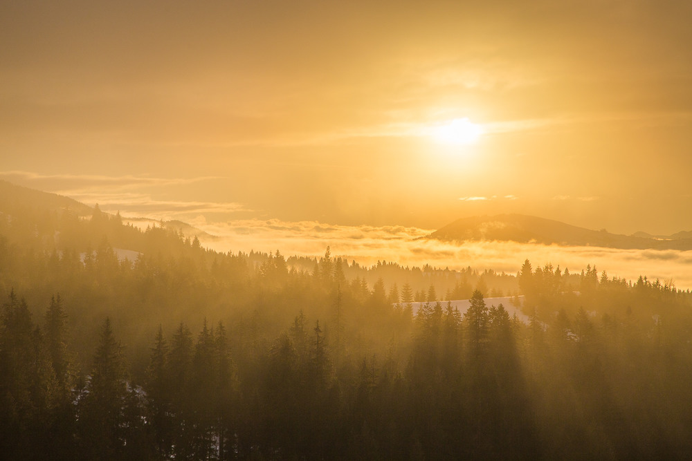Фотографія Схід сонця на Кривопільскому перевалі / Андрій Косенко / photographers.ua