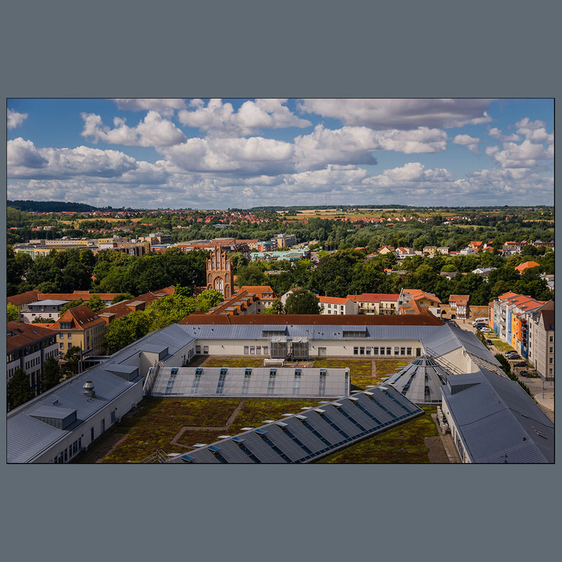 Фотографія Нойбранденбург с высоты птичьего полета.. / Дмитрий Домбровский / photographers.ua