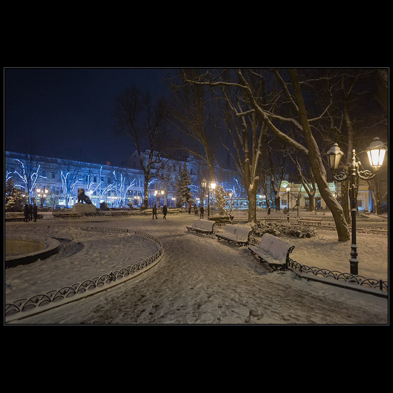 Фотографія прогулки по зимней Одессе / Дмитрий Домбровский / photographers.ua