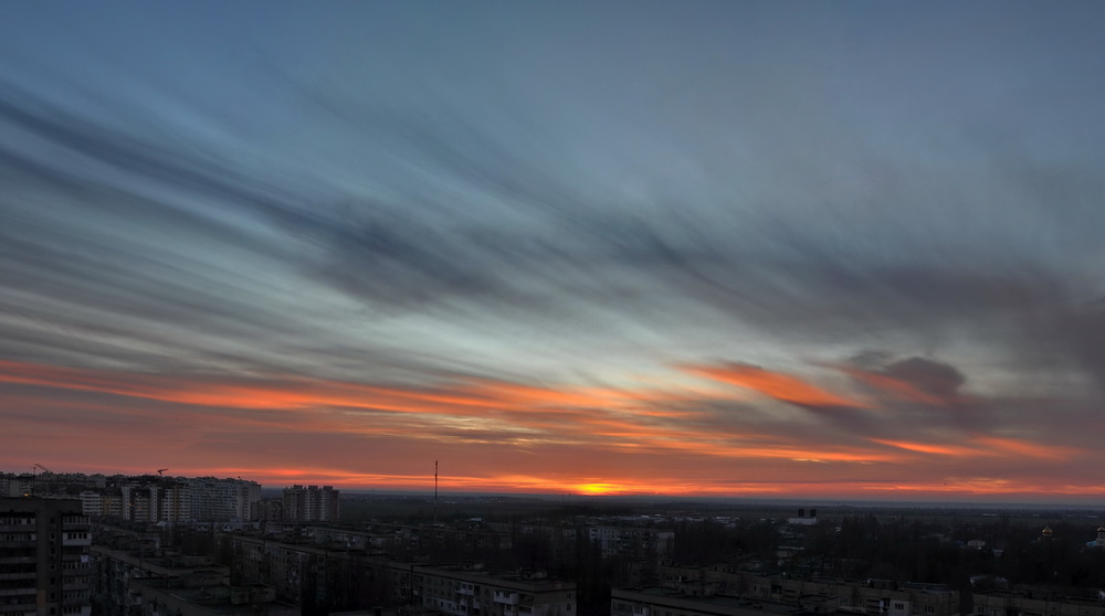 Фотографія Небо на закате (панорама) / Владимир Каминский / photographers.ua