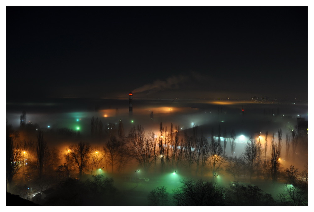 Фотографія Огни в тумане / Владимир Каминский / photographers.ua