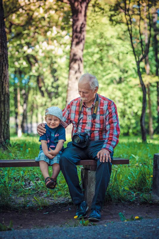 Фотографія avtoportret s vnukom / Antanas Karbauskas / photographers.ua