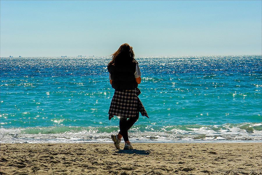 Фотографія Одесса. Девушка и море / Alex Novik / photographers.ua
